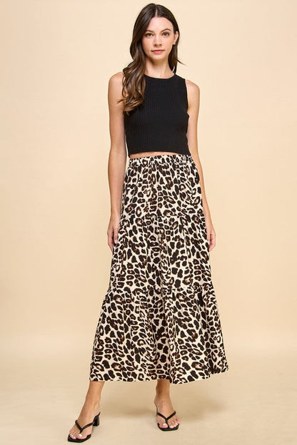 Animal Printed Skirt