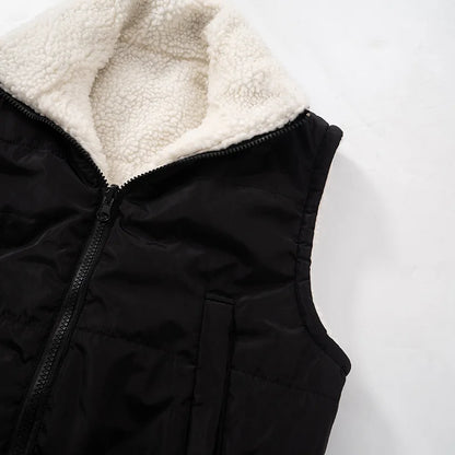 Cropped Puffer Vest