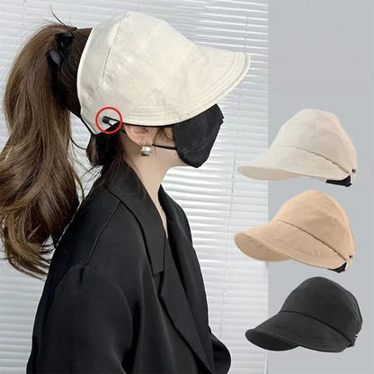 Outdoor UV Protection Hollow Top Sun Hat